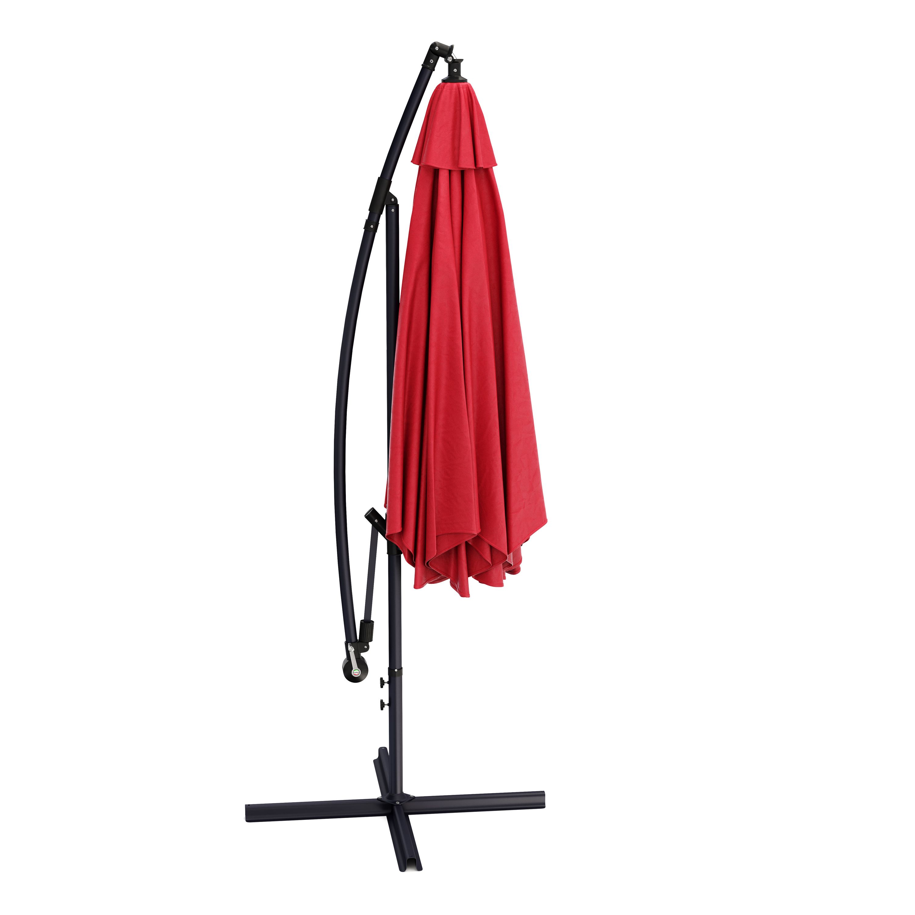 Sonnenschirm Ampelschirm SUN 270 cm rot