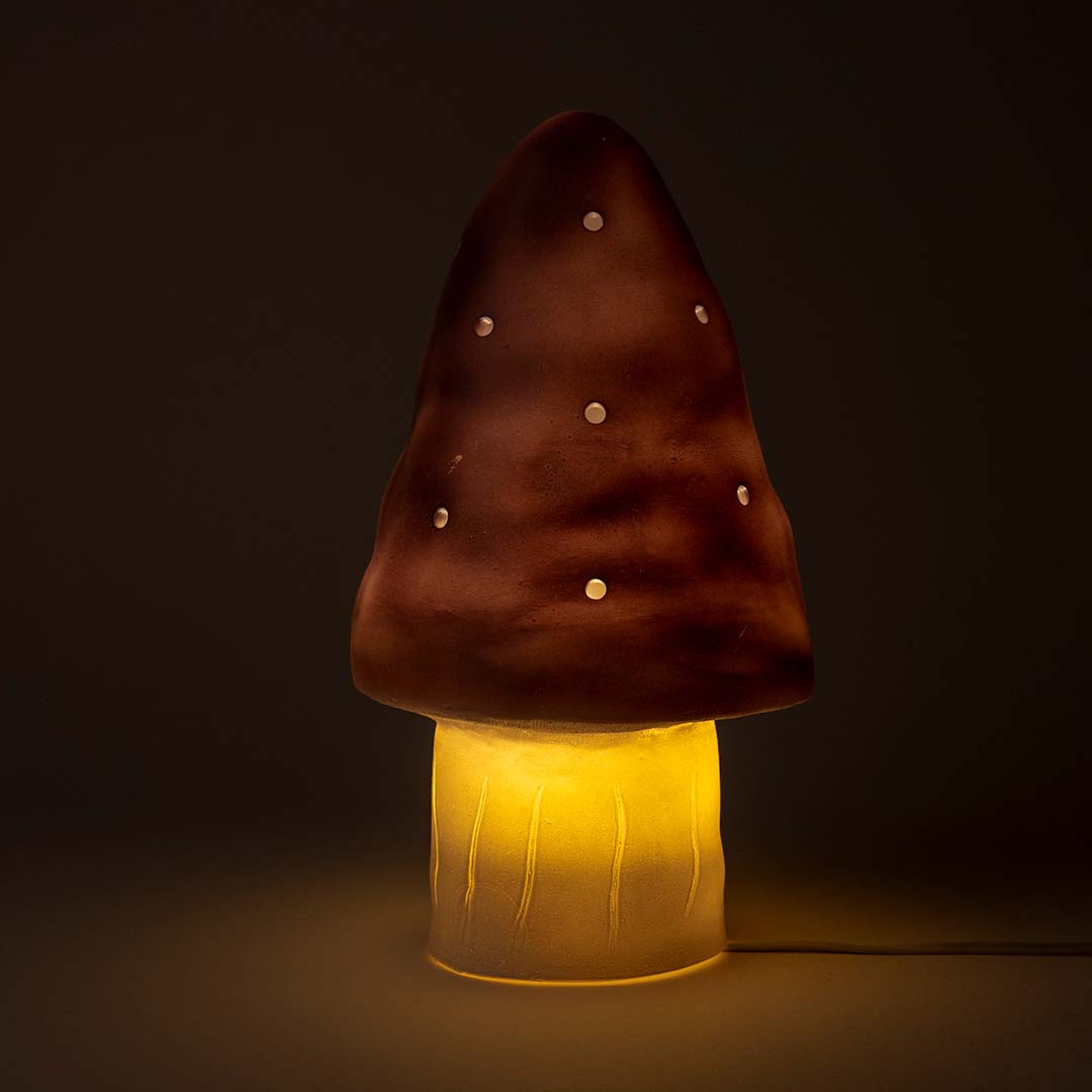Egmont toys heico lamp zwam lavendel - 28 cm
