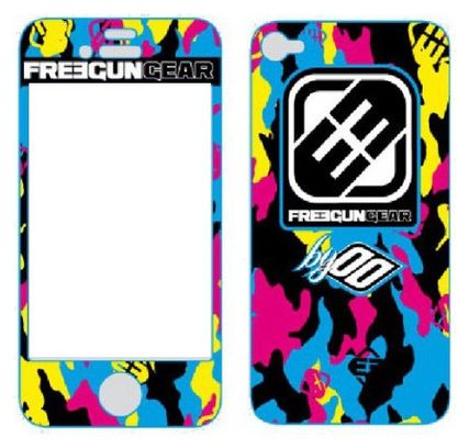 STICKERS SHOT IPHONE 5 FREEGUN CAMO