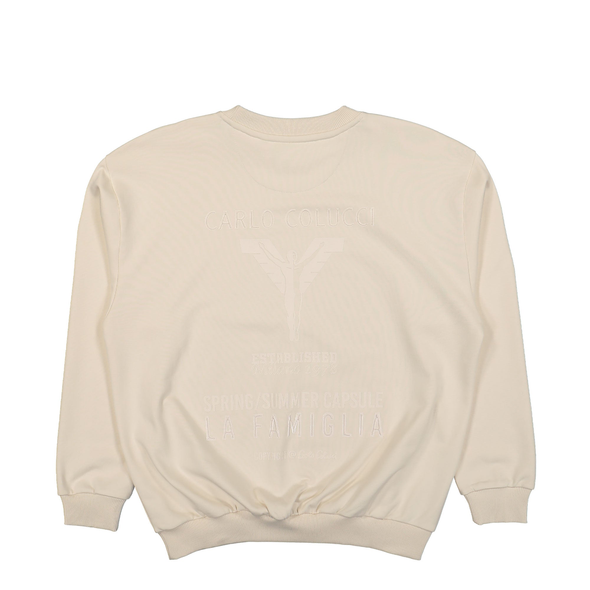 Carlo Colucci<br>Basic Line Sweatshirt