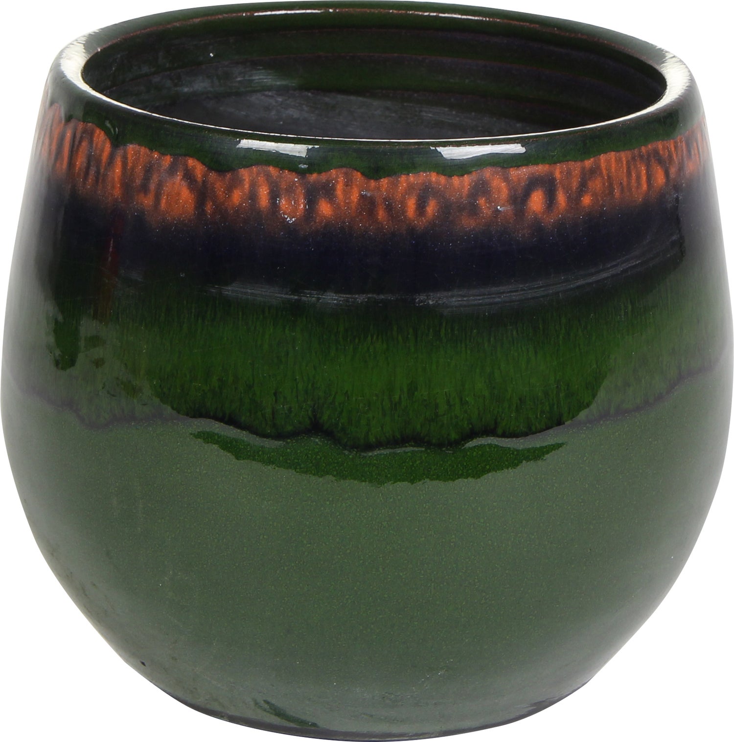TS bloempot Charlotte groen D 19 H 16 cm