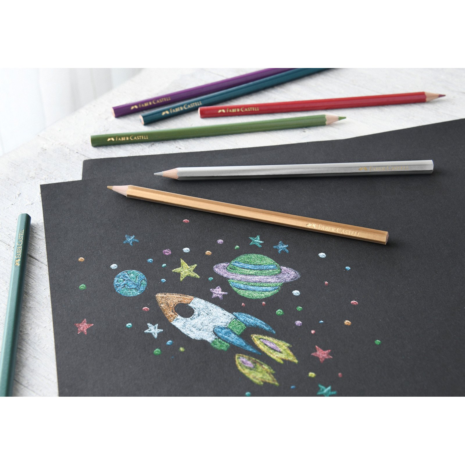 Faber-Castell Farbstifte Classic Colour, 10 Stück