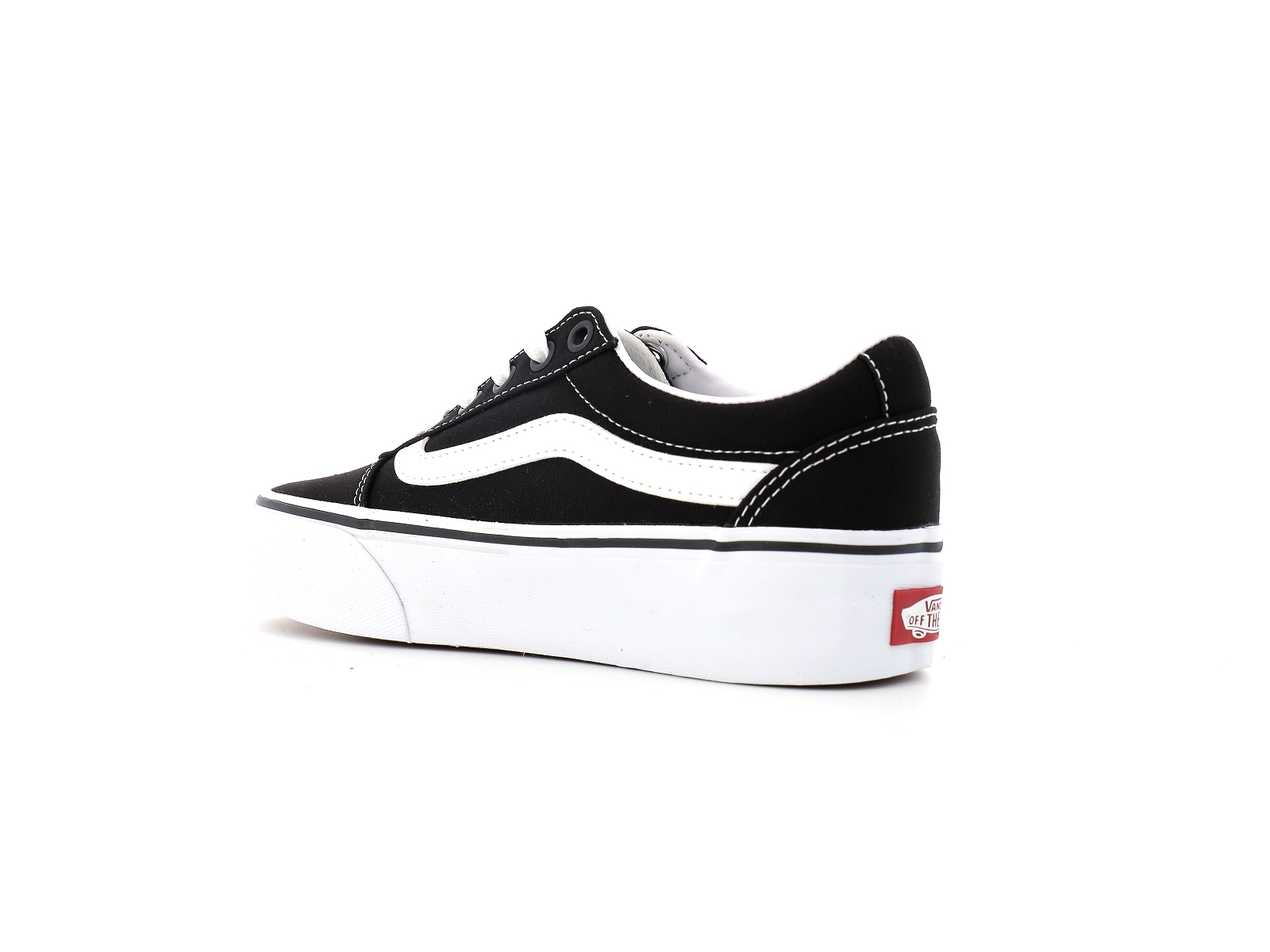 Vans-VN0A3TLC1871 Textile Noir Blanc