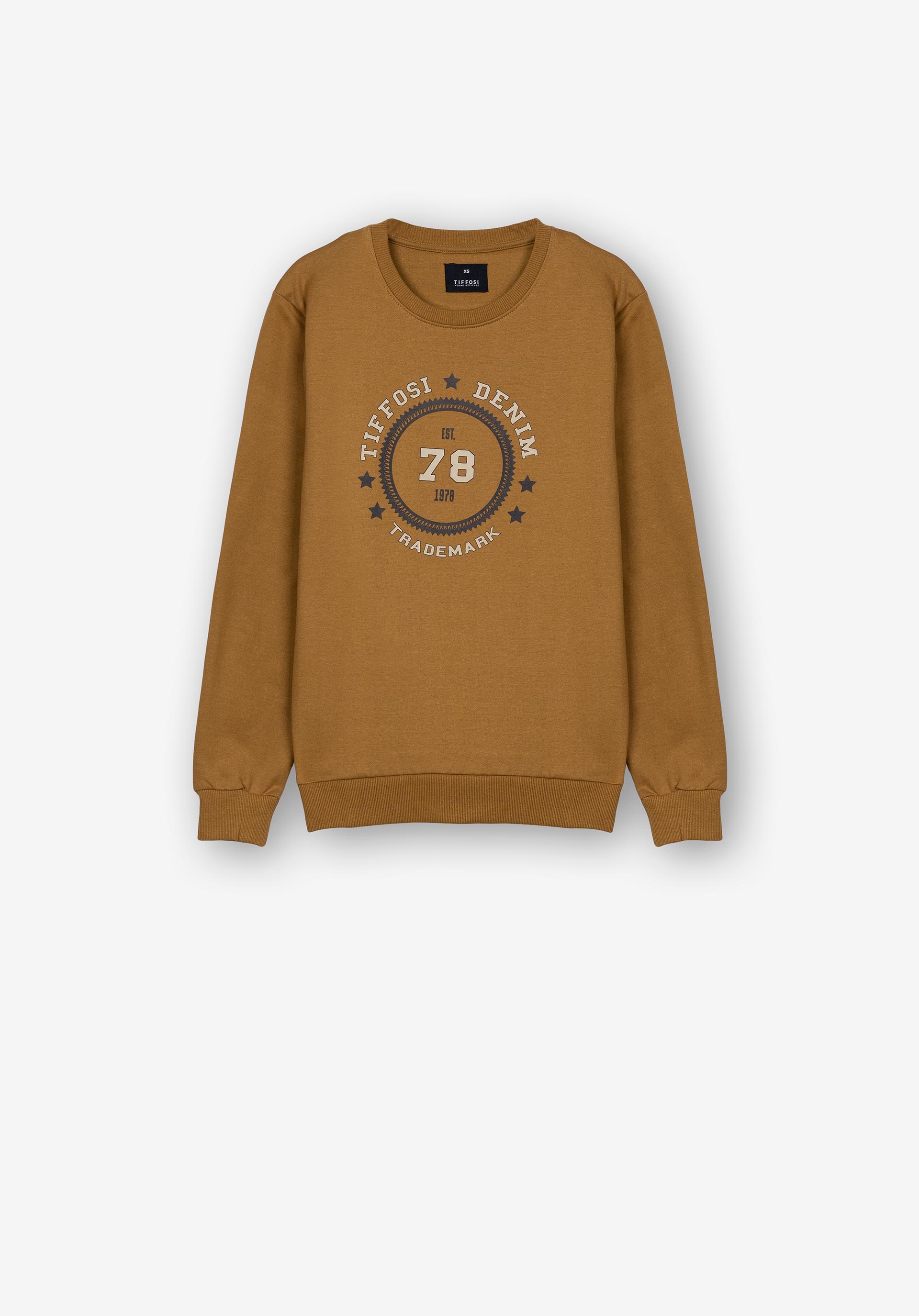 Sweatshirt com Estampado Frontal