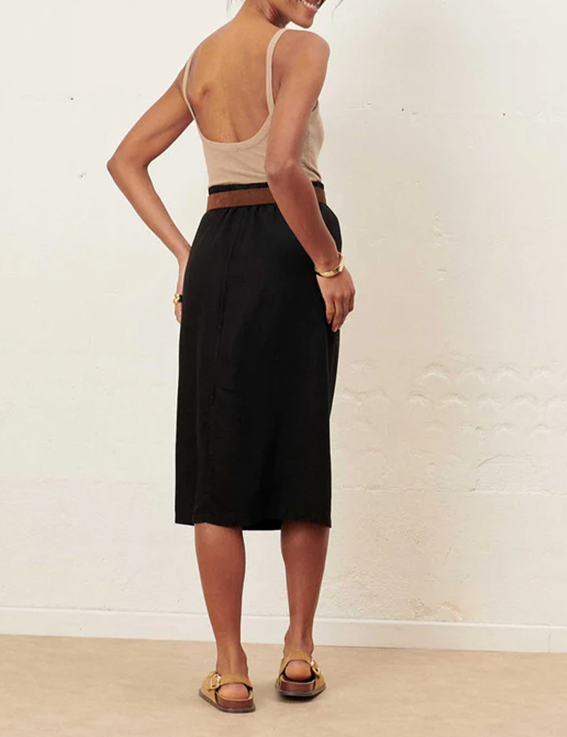 LAB DIP JUPE LONGUE FEMME NOIR