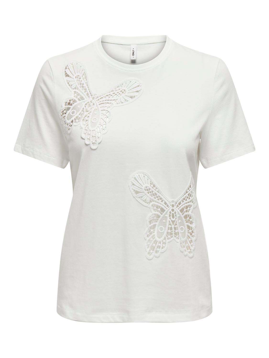 ONLFLY T-shirt Cloud Dancer