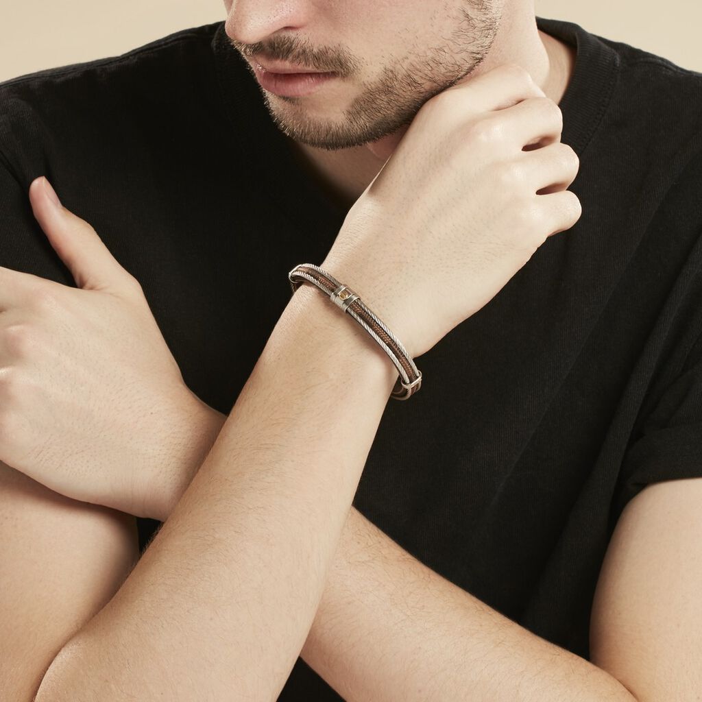 Bracelet Jourdan Egra Acier Bicolore