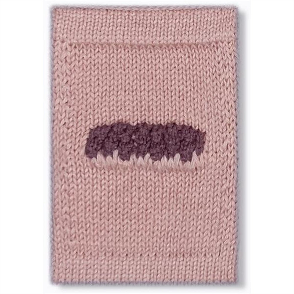 Strikket Bindestreg Rose - Smallstuff → Luksusbaby.dk