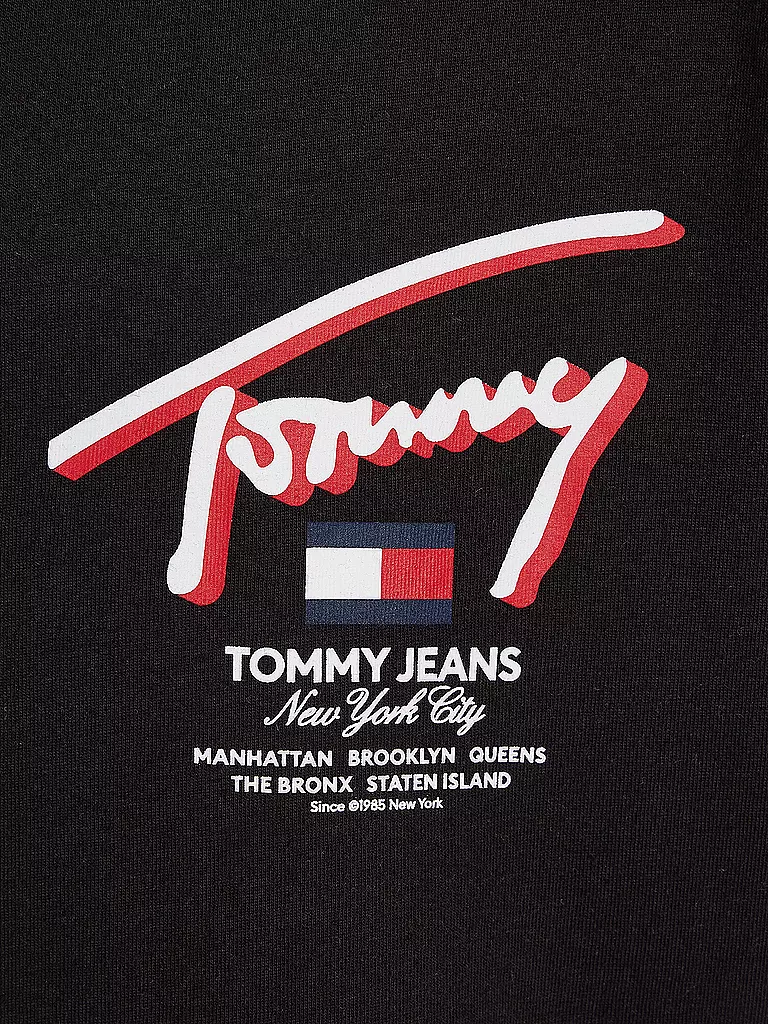 TOMMY JEANS T-Shirt schwarz