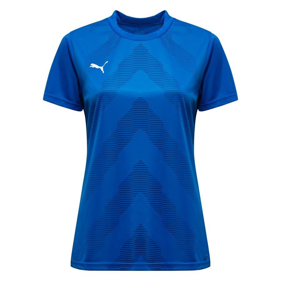 PUMA Maillot teamGLORY - Bleu/Blanc Femme