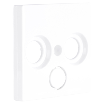 Schneider Merten System-M Centraalplaat Radio/TV Actief Wit