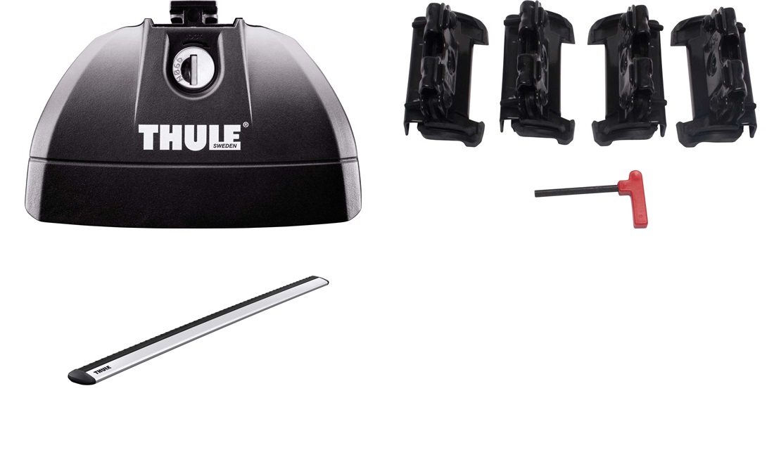 Tagbøjler, Thule WingBar EVO Grå