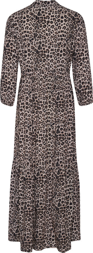 Cream CRAlora Long Dress Animal neutral