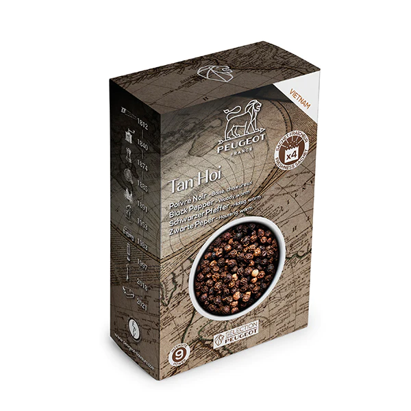 Poivre noir Tan Hoi 4 x 20g Peugeot