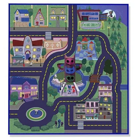 Dickie Toys PJ Masks Spielteppich, 80 x 70 cm