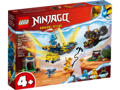 LEGO Nya en Arins babydrakenduel (71798)