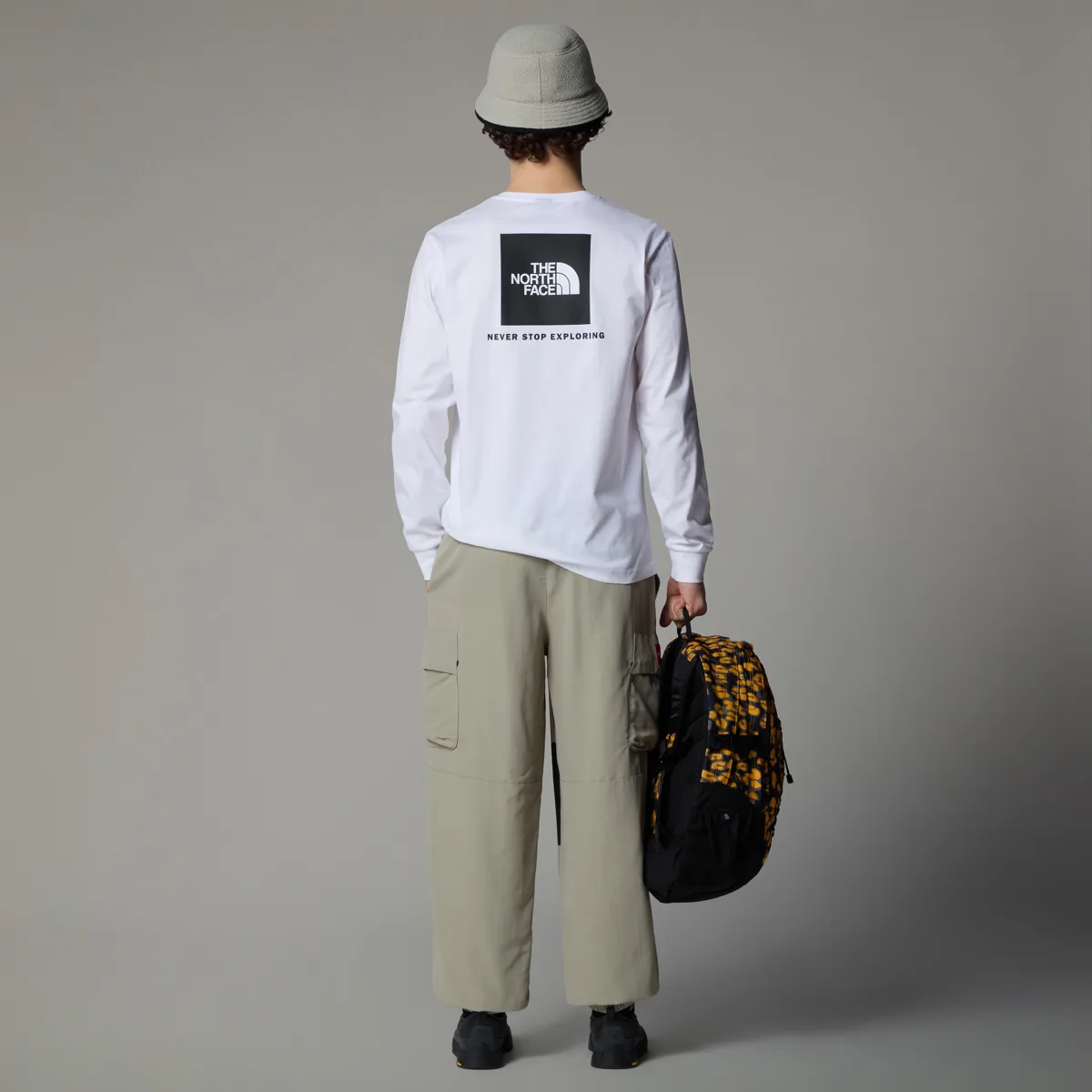 The North Face M L/S Redbox Tee Tnf White