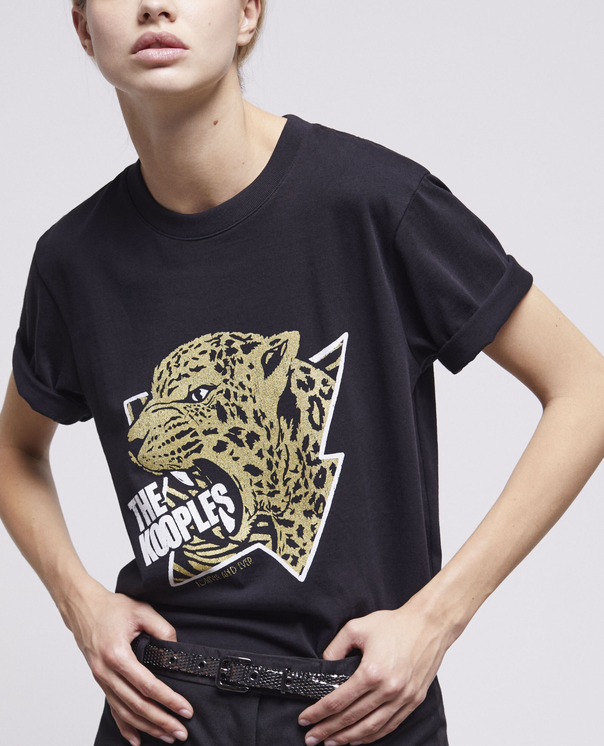 T-shirt sérigraphié tigre