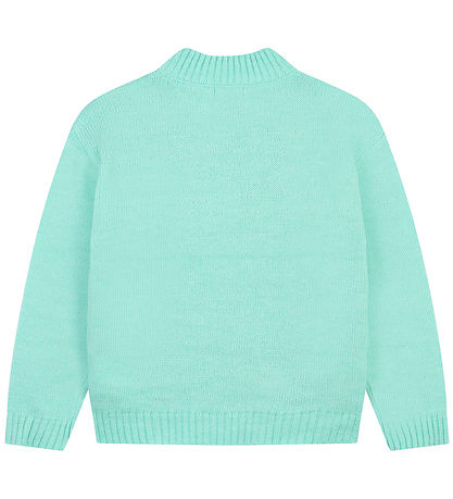 Billieblush Bluse - Strik - Mint Grøn m. Motiv