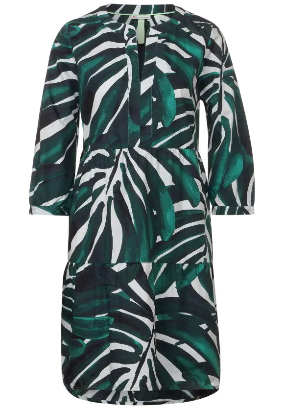 Tunikakleid mit Print - lagoon green
