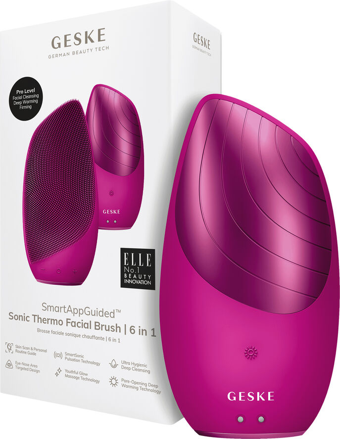GESKE Sonic Thermo Facial Brush | 6 in 1