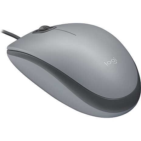Logitec - M110 lydløs mus - grå