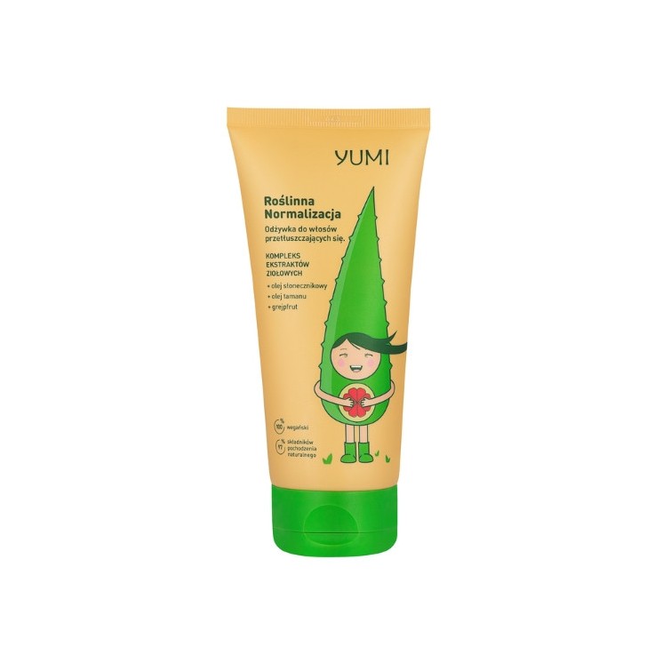 Yumi Plantaardige normalisatie Conditioner voor vet haar Grapefruit 200 ml