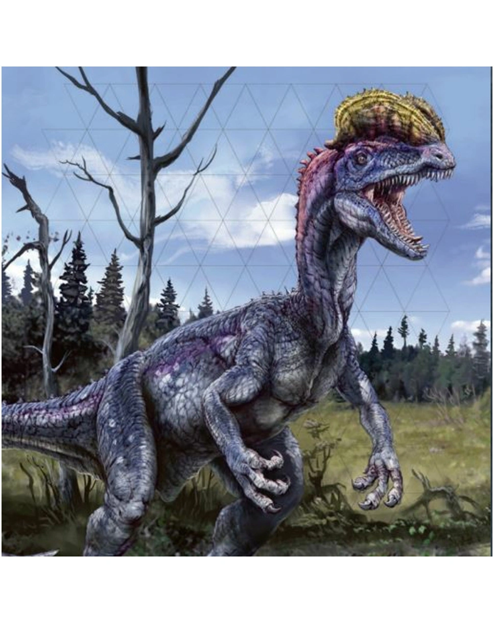 Stickern nach Zahlen T-REX WORLD