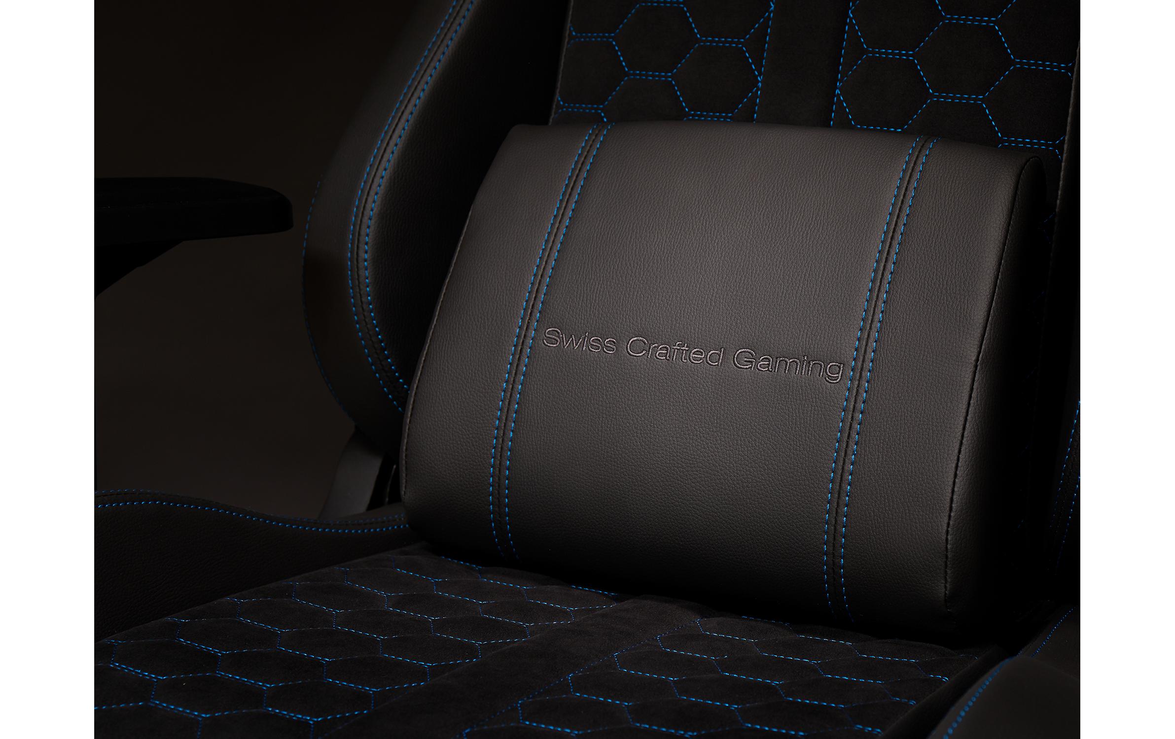 Gaming-Stuhl Raid Blau/Schwarz<br>Gaming-Computerstuhl mit einer Belastbarkeit von bis zu 150 kg
