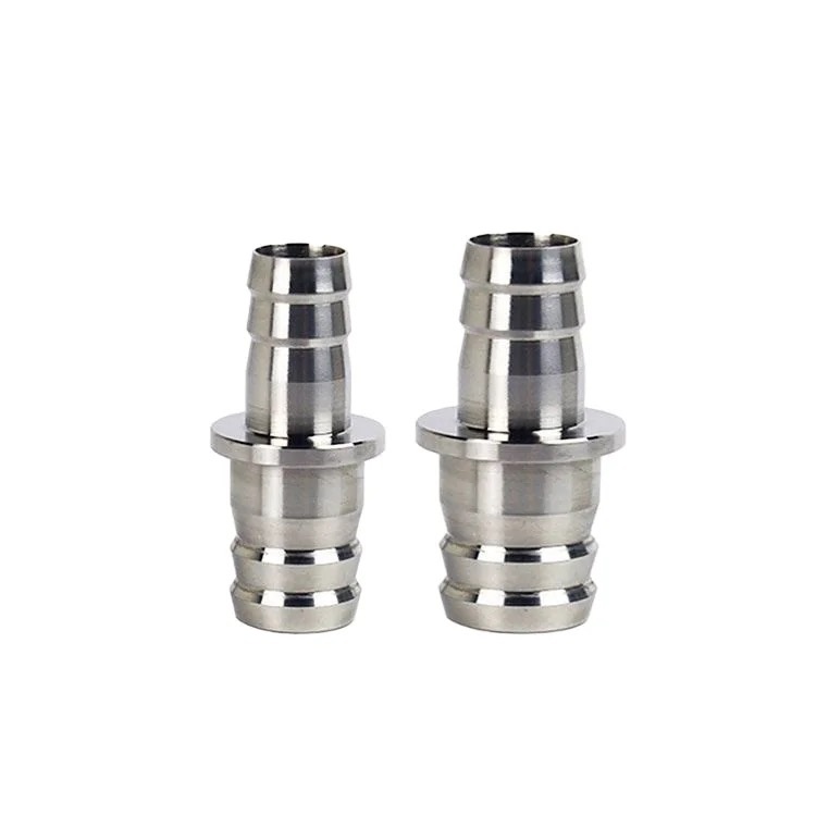 RVS slangpilaar koppelstuk voor slang 12-16mm