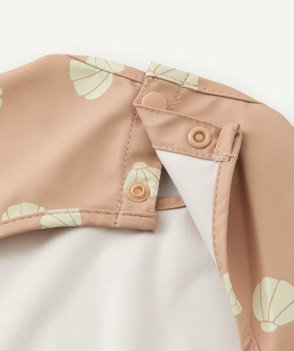 LIEWOODBAVOIR À MANCHES LONGUES IMPERMÉABLE ROSE IMPRIMÉ COQUILLAGE