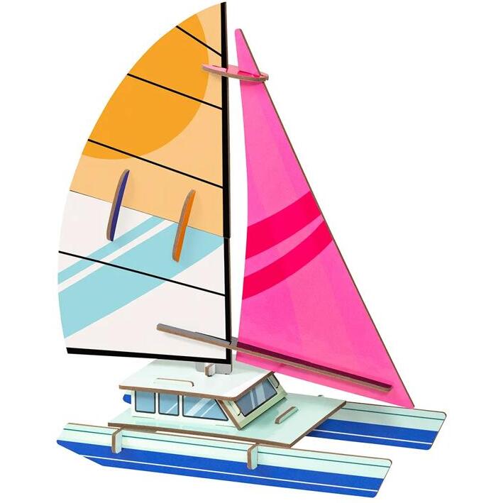 Crea 3D, Bateau - Orange