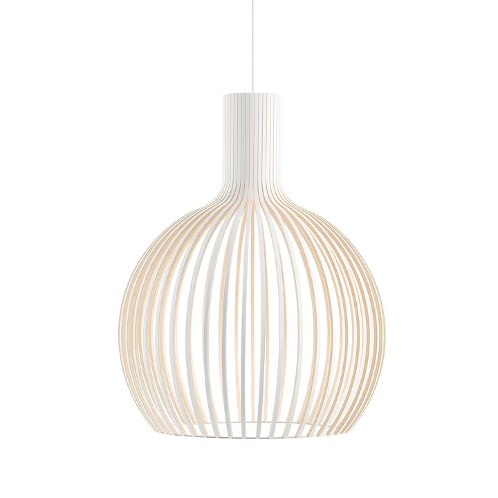 Secto - Octo 4240 Pendelleuchte, Ø 54 x H 68 cm, weiss