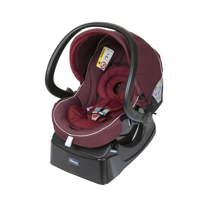 Poussette trio Activ3 Top - Burgundy Powder