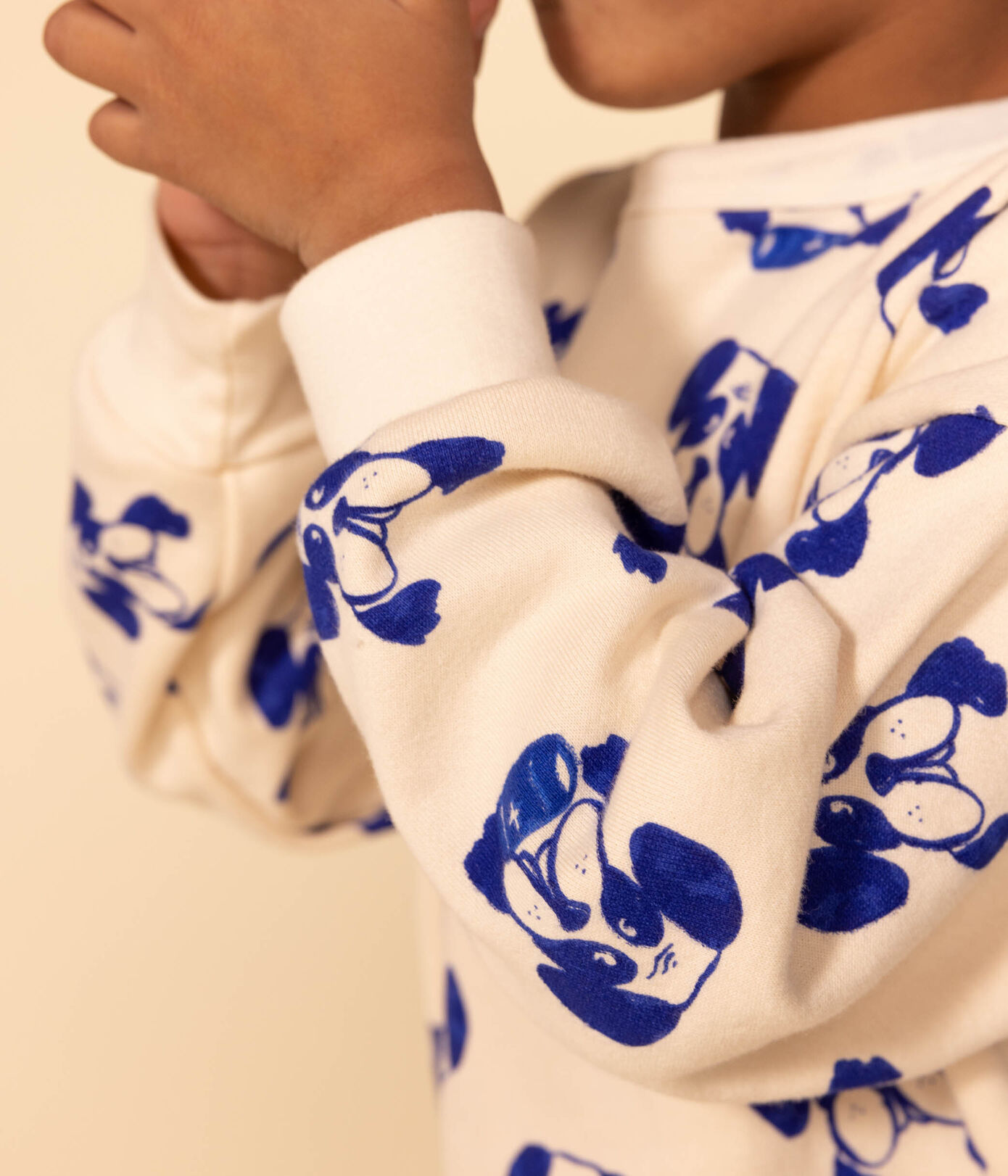 Sweatshirt imprimé en molleton enfant fille / garçon