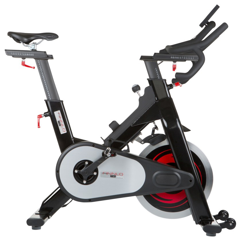 Bicicleta de ciclismo indoor Finnlo Pro, montagem profissional opcional (custo adicional)