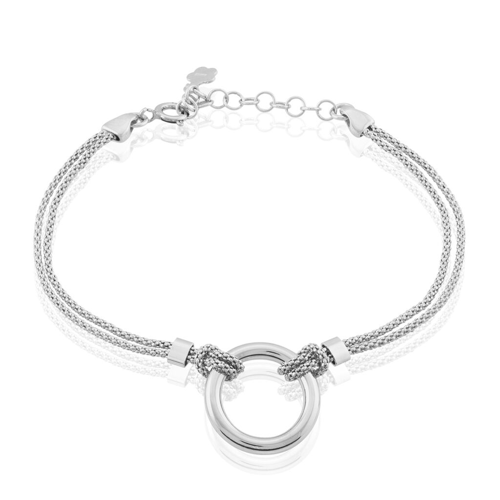 Bracelet Magda Argent Blanc