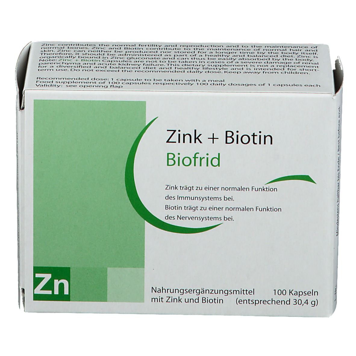 Zink + Biotin Biofrid