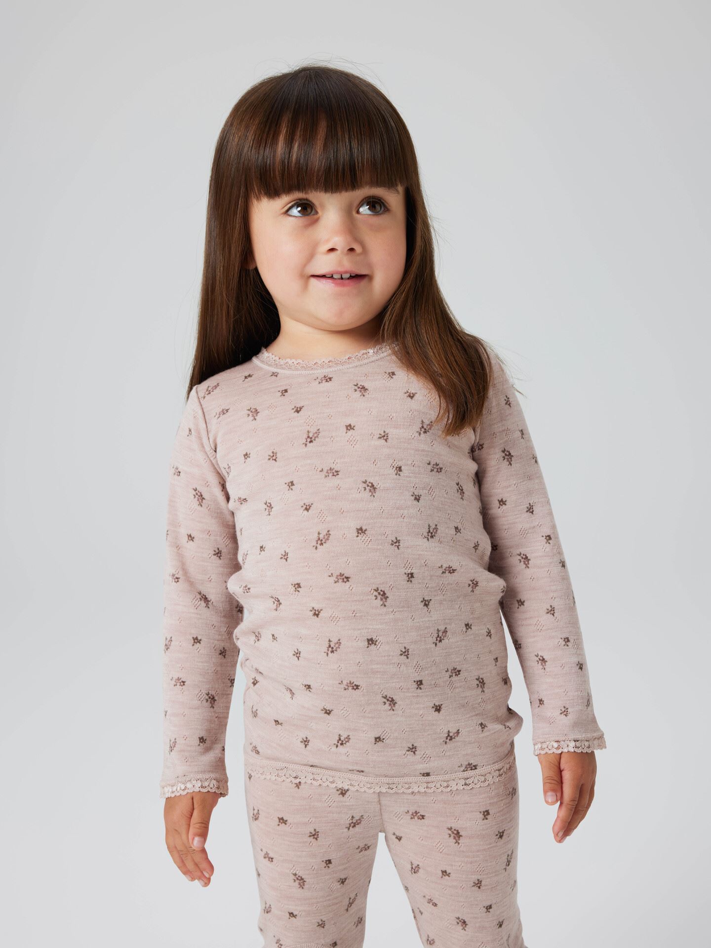 Wang Wool Needle Long Sleeve Top