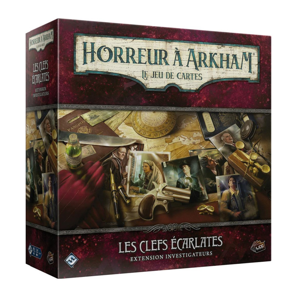 Horreur à Arkham JCE : Les Clefs Écarlates (Investigateurs)