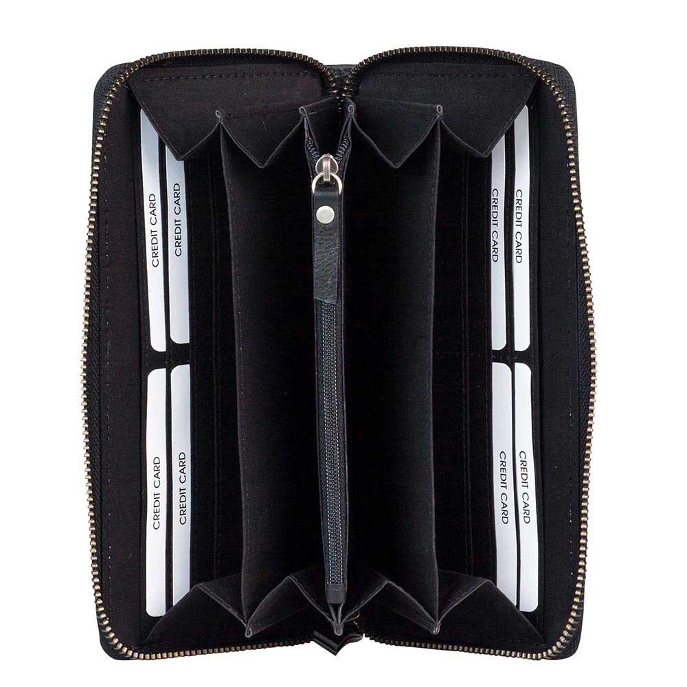 Burkely Antique Avery Wallet L black