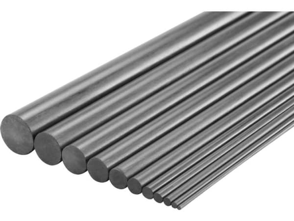 Karbon Stang (Ø x L) 10 mm x 1000 mm 1 stk