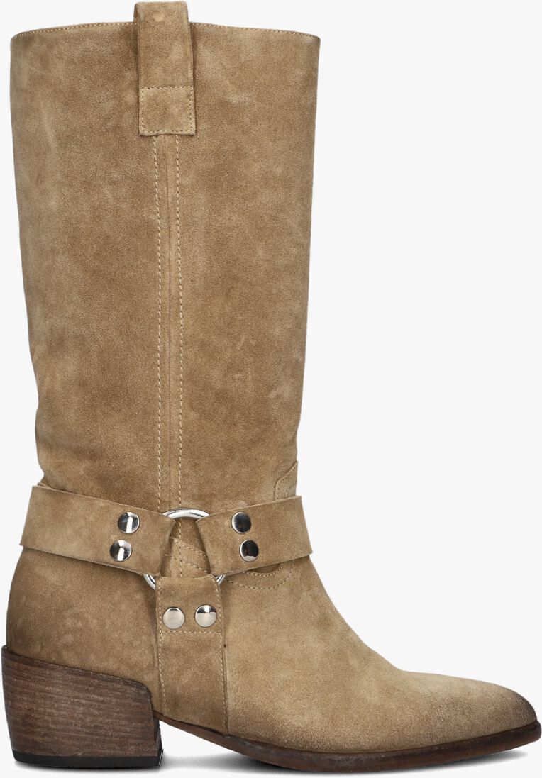 ELENA IACHI beige elena iachi biker boots e3927