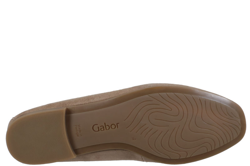 GABOR LOAFERS I SANDFARVET RUSKIND