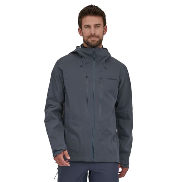Veste de ski PATAGONIA M'S STORMSTRIDE JKT SMOLDER BLUE