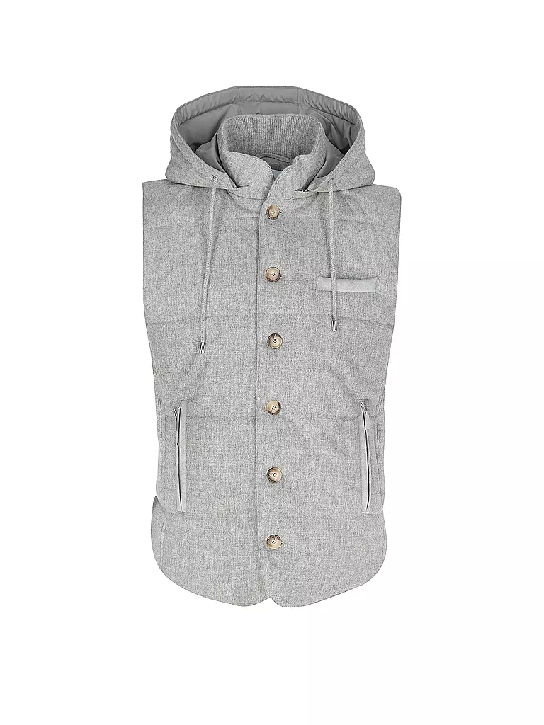 GRAN SASSO Gilet hellgrau
