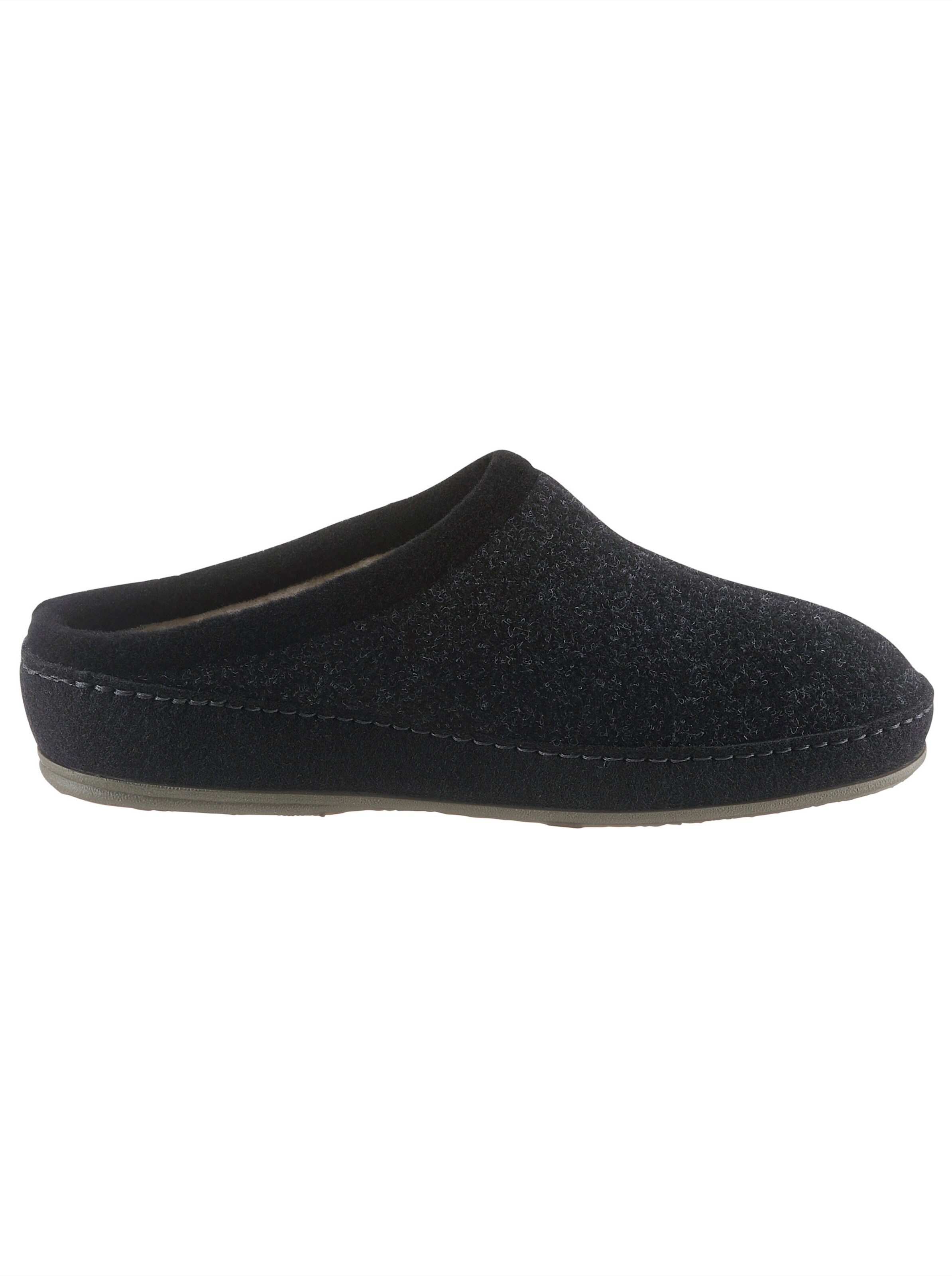 Schawos Pantoffel in schwarz