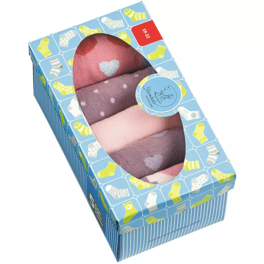 Sterntaler Söckchen 5er-Pack rosa