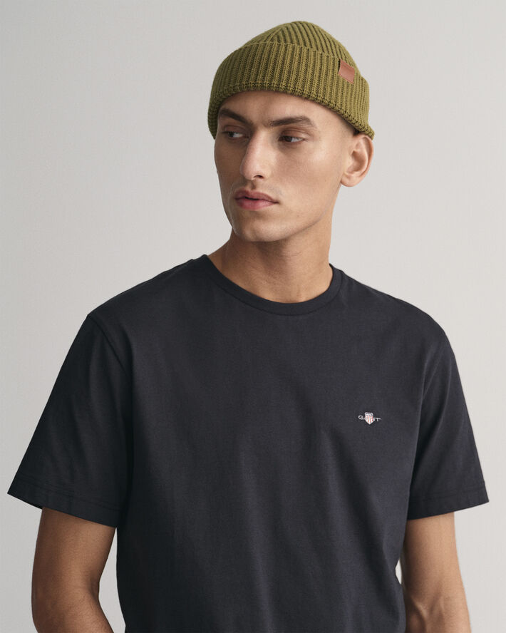 Gant REG SHIELD SS T-SHIRT Black