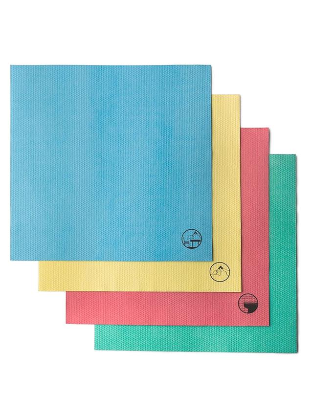 Mikrofaser-Vlies-Reinigungstuch, 6er-Set